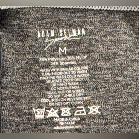 New W/ Tags Women’s Adam Selman High Rise Foundation Athletic Shorts: M - Picture 7 of 7